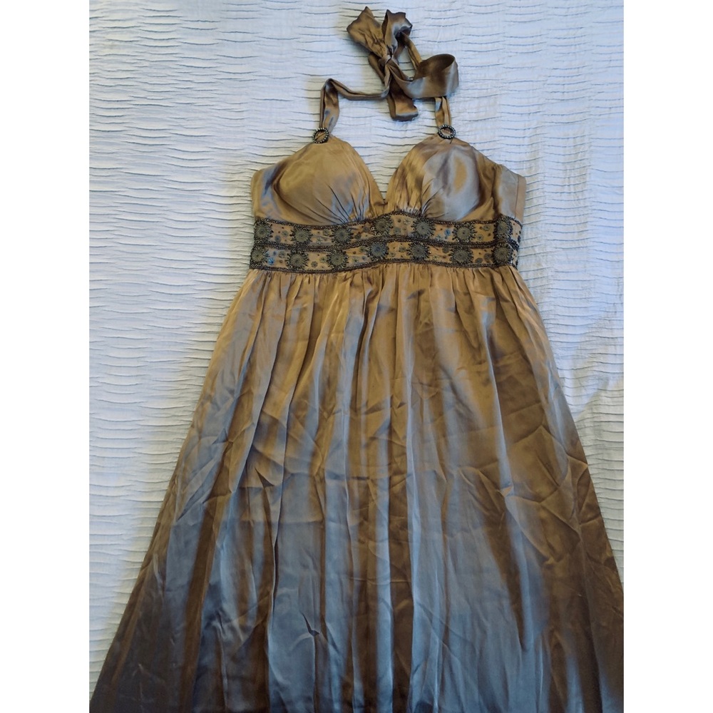 Champagne Halter Maxi